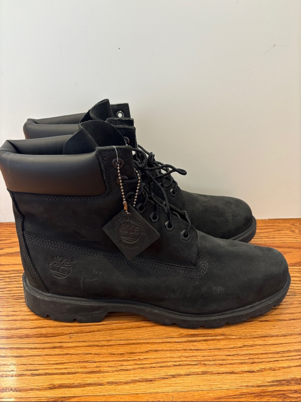 Timberland 6-Inch Waterproof Black Boots – Men’s Size 12– New